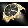 Vyriškas laikrodis Giewont Chronograph Sapphire Złoto Juodas GW8510-B5