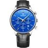 Vyriškas laikrodis Giewont Chronograph Sapphire Juodai Mėlyna GW6310-A3