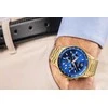 Vyriškas laikrodis Giewont Chronograph Sapphire Gold Mėlyna GW3520-B5