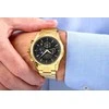 Vyriškas laikrodis Giewont Chronograph Sapphire Złoto Juodas GW9460-B4