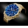 Vyriškas laikrodis Giewont Chronograph Sapphire Złoto Mėlyna GW3970-B6