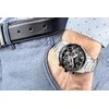 Vyriškas laikrodis Giewont Chronograph Sapphire Sidabrinė Juodas GW9140-B1