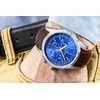 Vyriškas laikrodis Giewont Chronograph Sapphire Sidabrinė Mėlyna GW7650-A5
