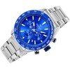 Vyriškas laikrodis Giewont Chronograph Sapphire Sidabrinė Mėlyna GW9580-B3