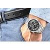 Vyriškas laikrodis Giewont Chronograph Sapphire Sidabrinė Juodas GW8510-B1