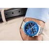Vyriškas laikrodis Giewont Chronograph Sapphire Sidabrinė Mėlyna GW8720-B3