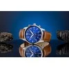 Vyriškas laikrodis Giewont Chronograph Sapphire Ruda Mėlyna GW5630-A6