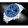 Vyriškas laikrodis Giewont Chronograph Sapphire Sidabrinė Mėlyna GW3520-B3