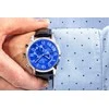 Vyriškas laikrodis Giewont Chronograph Sapphire Sidabrinė Mėlyna GW6260-A4