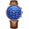 Vyriškas laikrodis Giewont Chronograph Sapphire Ruda Mėlyna GW6310-A5