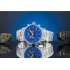 Vyriškas laikrodis Giewont Chronograph Sapphire Sidabrinė Mėlyna GW4580-B3