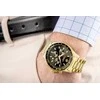 Vyriškas laikrodis Giewont Chronograph Sapphire Złoto Juodas GW3520-B4