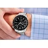 Vyriškas laikrodis Giewont Chronograph Sapphire Sidabrinė Juodas GW8720-B2