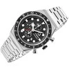 Vyriškas laikrodis TIMEX Q Timex 3-Time Zone Chronograph TW2V69800 + BOX