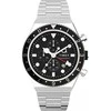 Vyriškas laikrodis TIMEX Q Timex 3-Time Zone Chronograph TW2V69800 + BOX