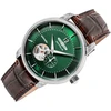 Vyriškas laikrodis ZEPPELIN LZ120 Open Heart Automatic 8166-4 + BOX
