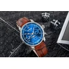 Vyriškas laikrodis ZEPPELIN Mediterranee Moonphase 9636-3 + BOX