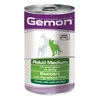 Gemon medium adult konservuotas pašaras su ėriena ir ryžiais 1250g