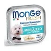 Monge Fresh paštetas šunims su menkės gabalėliais 100g