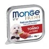 Monge Fresh paštetas šunims su tuno gabalėliais 100g