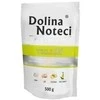 Visavertis konservuotas pašaras visų veislių suaugusiems šunims Dolina Noteci PREMIUM su žąsiena ir bulvėmis 500g