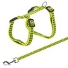TRIXIE Kačių petnešos su pavadėliu, atspind., metal. sagtys, 22-42 cm-10 mm, 1.20 m