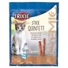 TRIXIE PREMIO Stick Quintett, salmon-trout, skanėstas katėms 5x5 g