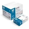 Mėlynos nitrilinės pirštinės SANTEX AQL 1,5, 100 vnt., 4,5 g - XL