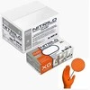 Oranžinės nitrilinės pirštinės SANTEX Flash Oranžinis Power, 50 vnt., M, 8,5 g - L