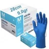 Prailgintos mėlynos nitrilo pirštinės Santex Flash Power Nitrile 28 cm, 50 vnt., 9 g - M