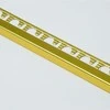 Profilis, aliuminis anoduotas, poliruotas auksinis, h 10 mm, L 2,7 m