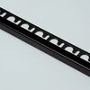 Profilis Aliuminis poliruotas juodas, h 10 mm, L 2,7 m