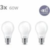Philips, pakuotėje 3 E27 LED 60W lemputės, šiltai balta