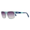 Akiniai JUST CAVALLI JC743S-5787B. Akiniai przeciwsłoneczne, Kolor turkio. Unisex.