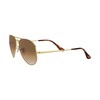 Akiniai RAY BAN RB3689914751. Akiniai przeciwsłoneczne, Kolor auksinė. Unisex.