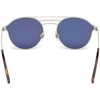 Akiniai WEB EYEWEAR WE0207-16X. Akiniai przeciwsłoneczne, Kolor mėlyna sidabrinė havana. Unisex.
