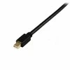 Kabelis StarTech Rodyti Port mini - DVI- D 1,8m Juodas (MDP2DVIMM6BS)