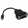 AV adapteris StarTech Rodyti Port mini - DVI- D 0.2m Juodas (MDP2DVIS)