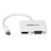 AV adapteris StarTech Rodyti Port Mini - HDMI - D-Sub (VGA) balta (MDP2HDVGW)