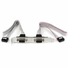 StarTech adapteriai ant kaiščio 2x IDC (10 kontaktų) - 2x DB-9 (9 kontaktų) (PLATE9M2P16)
