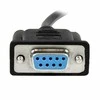 StarTech.com SCNM9FF1MBK serijinis kabelis Juoda 1 m DB-9