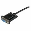 StarTech.com SCNM9FF1MBK serijinis kabelis Juoda 1 m DB-9