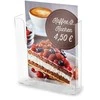 Faibo Bukletų laikiklis DISP -WM, A4, pastatomas/pakabinamas, 1 skyriaus