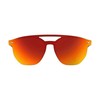 Akiniai HAVAIANAS UBATUBACS807U. View + clip-on, Kolor raudona geltona. Unisex.