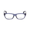 Akiniai ALEXANDER MCQUEEN AMQ4223BMP. Akiniai, Kolor mėlyna permatomas. Unisex.