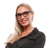 Akinių rėmas moterims Lozza VL4124 47BLKY