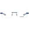 Akiniai LONGINES LG5006H55090. EYEGLASSES, Kolor mėlyna. Mężczyzna.