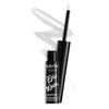 "Nyx Epic Wear" vandeniui atsparus skystas lineris Baltas