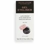 "Revolution Make Up" gelinis akių pieštukas "Life-Proof Juodas" 3g