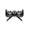 Obsessive A701 Decorative Juodas Lace Eye Mask Adjustable One Size